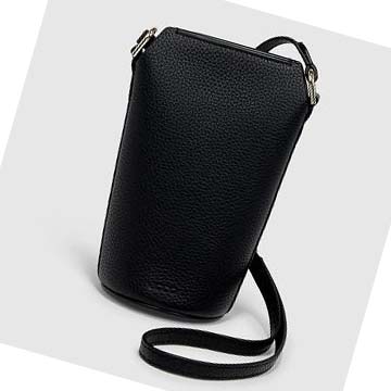 Men's Ecco Textureblocks Pot Bags Black | SG 710TCE